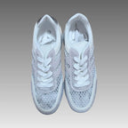 Sneakers Platform Strass Silver Splendi