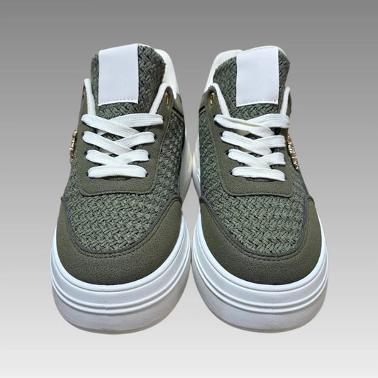 Sneakers Platform Verde Militare
