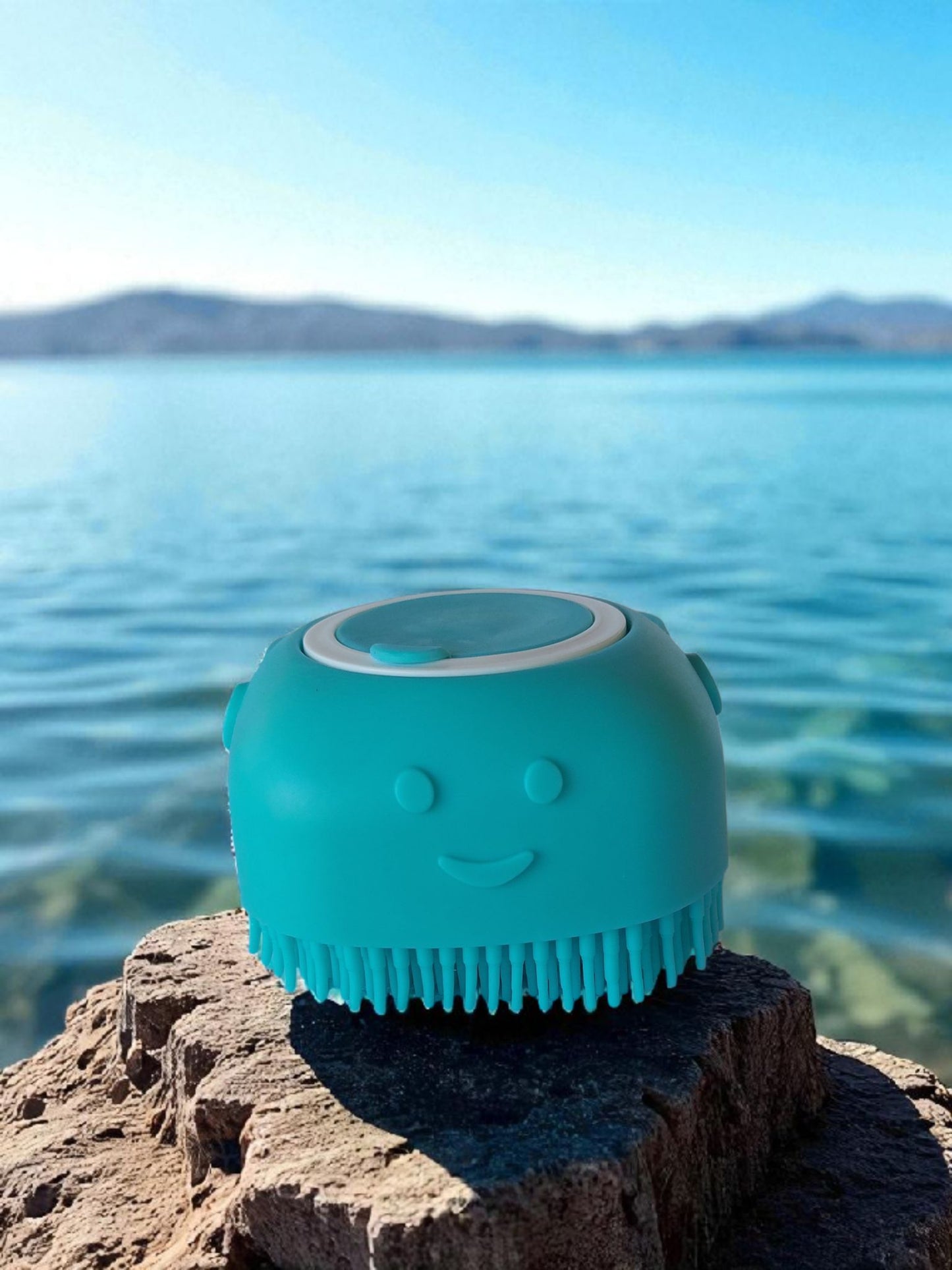 Spugna Contenitore In Silicone Massaggiante