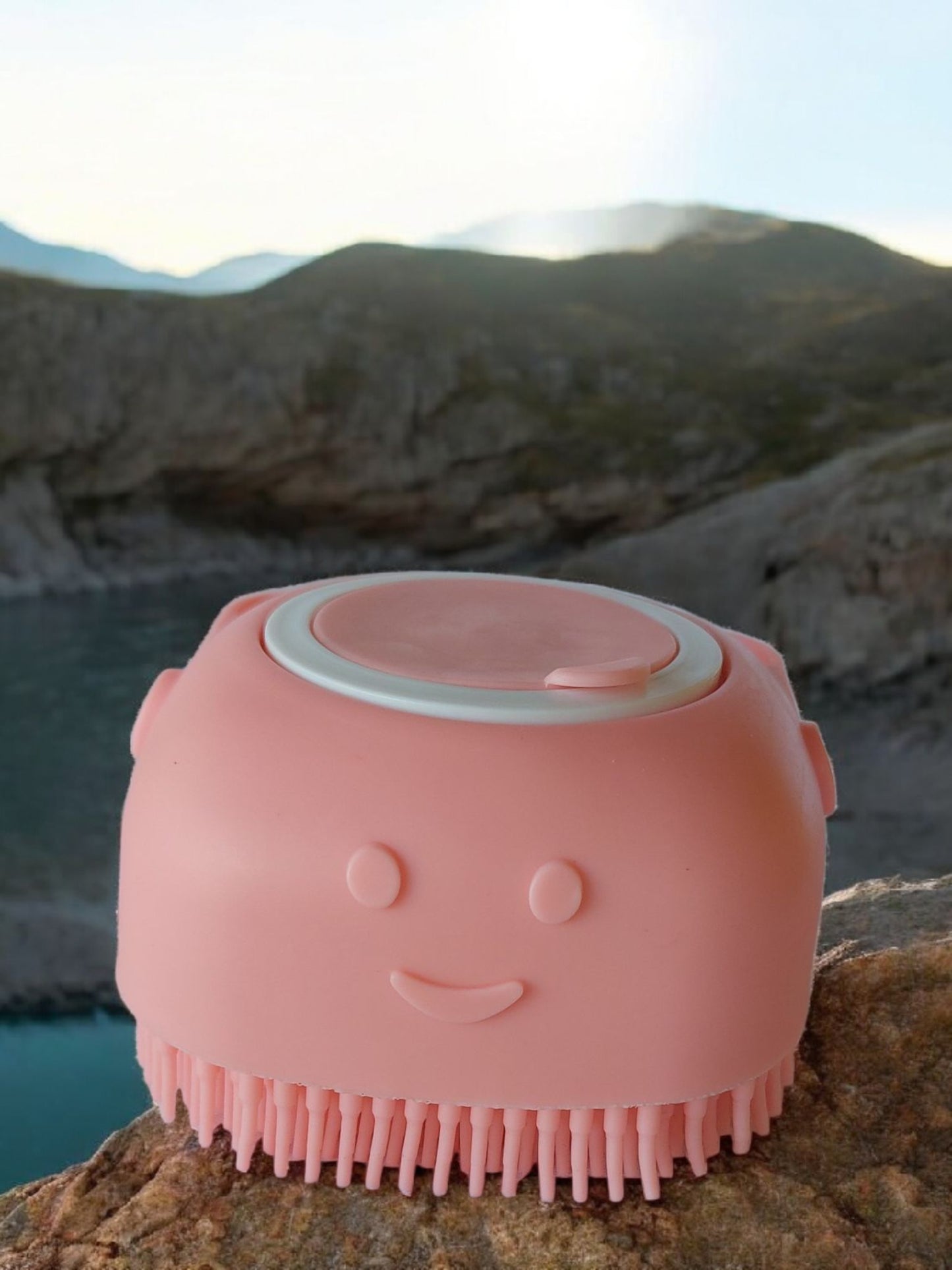 Spugna Contenitore In Silicone Massaggiante