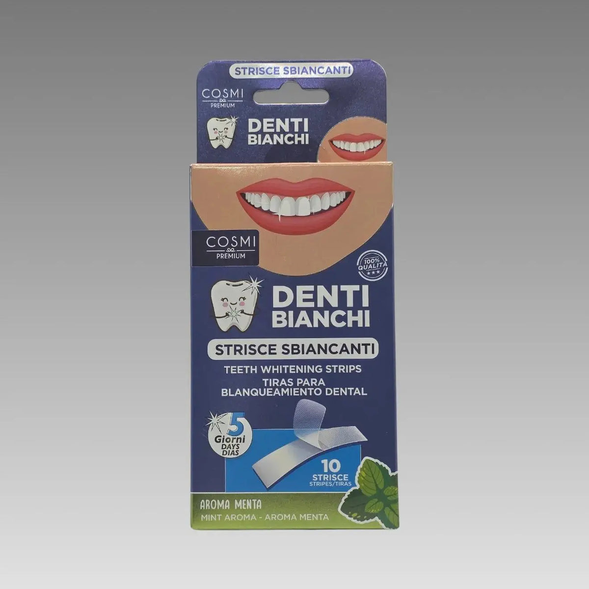 Strisce Sbiancanti Denti (10 pz) Menta