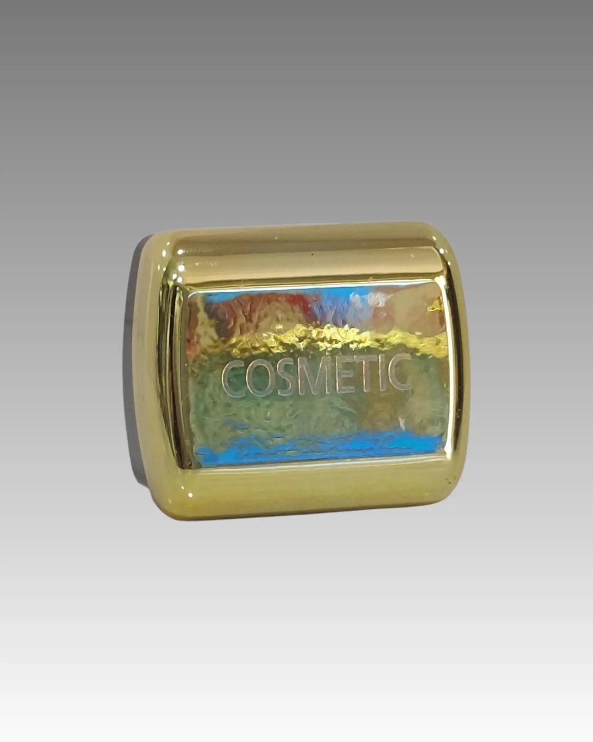 Sacapuntas de maquillaje metalizado