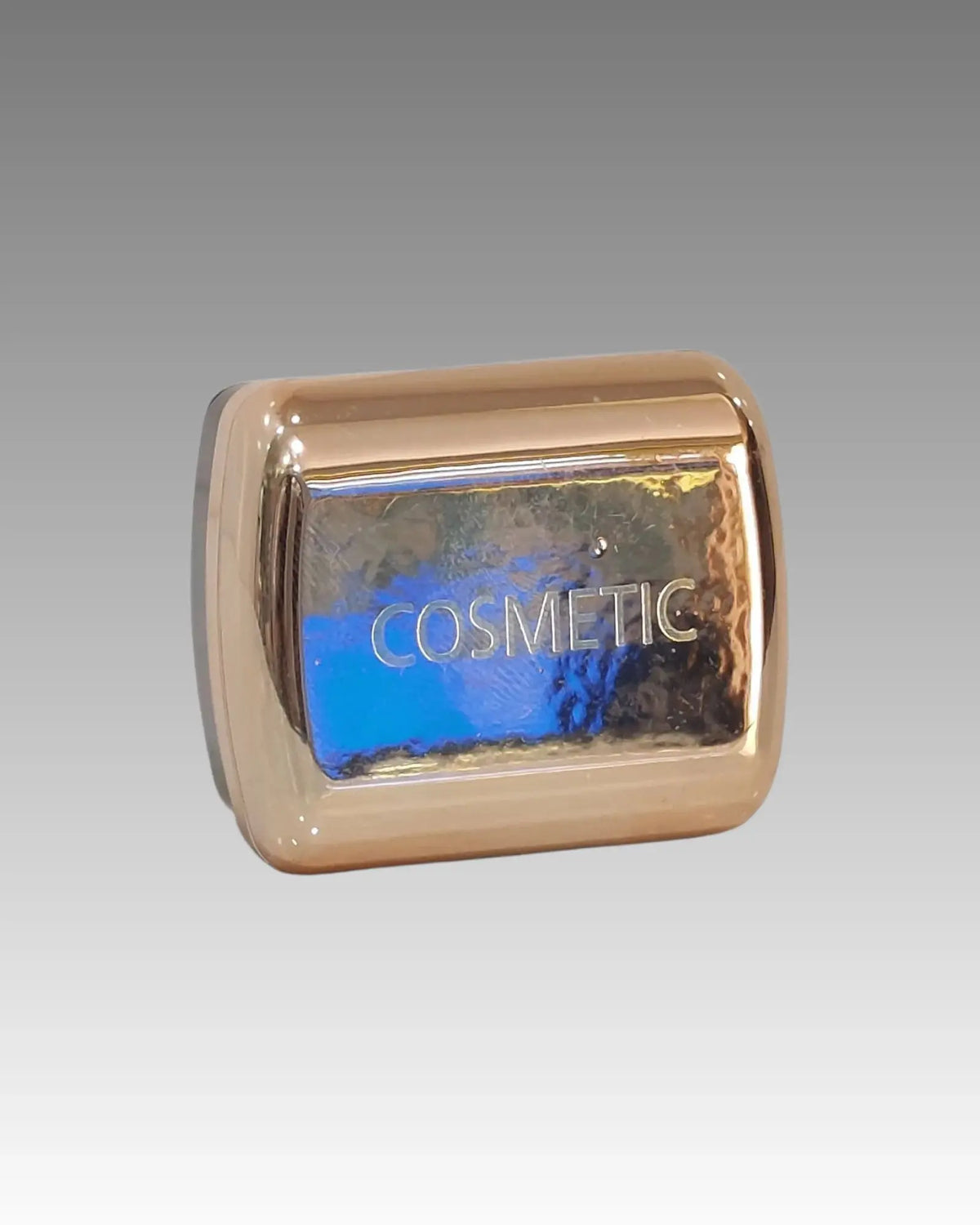 Sacapuntas de maquillaje metalizado