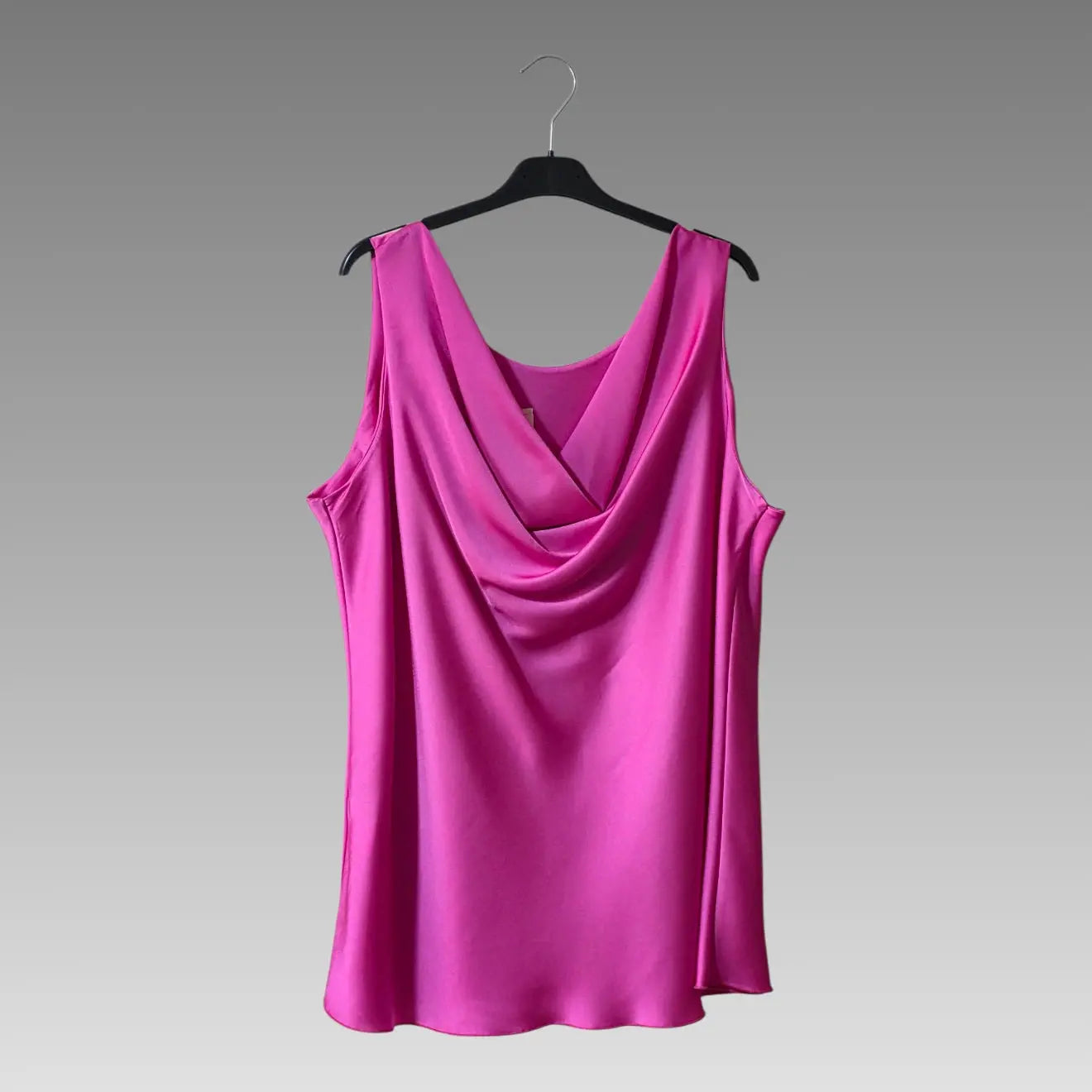 Top Con Scollo Drappeggiato