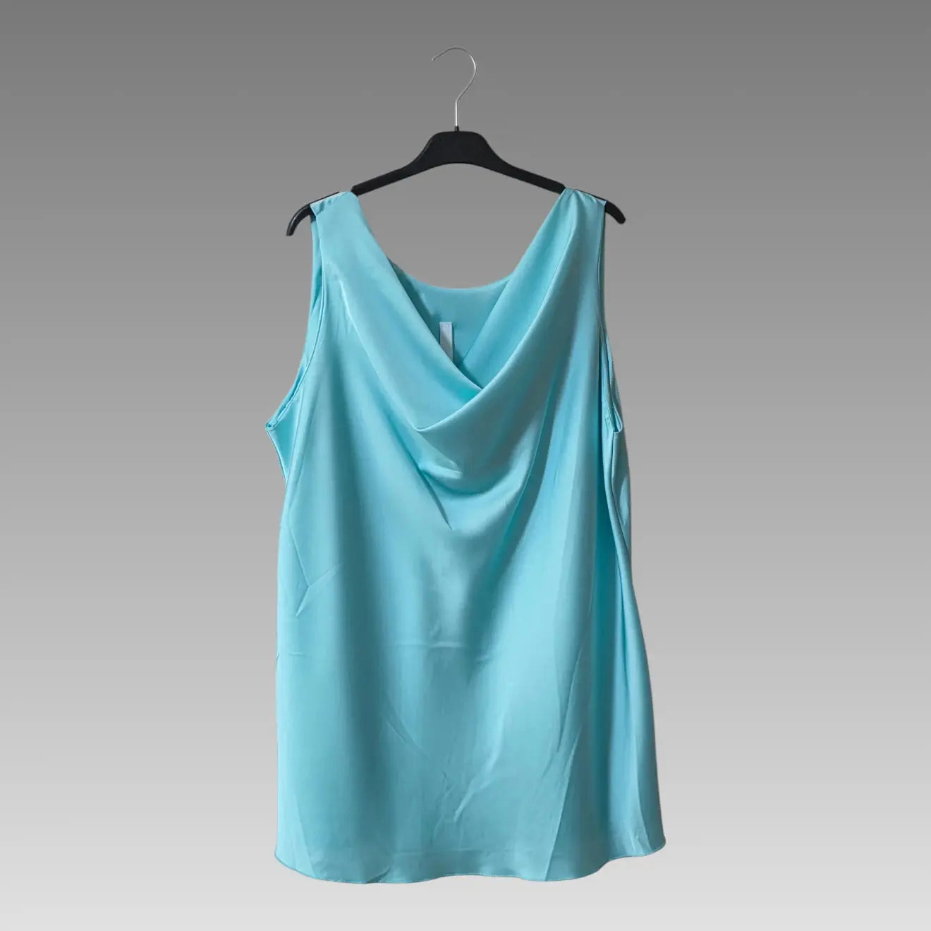 Top Con Scollo Drappeggiato