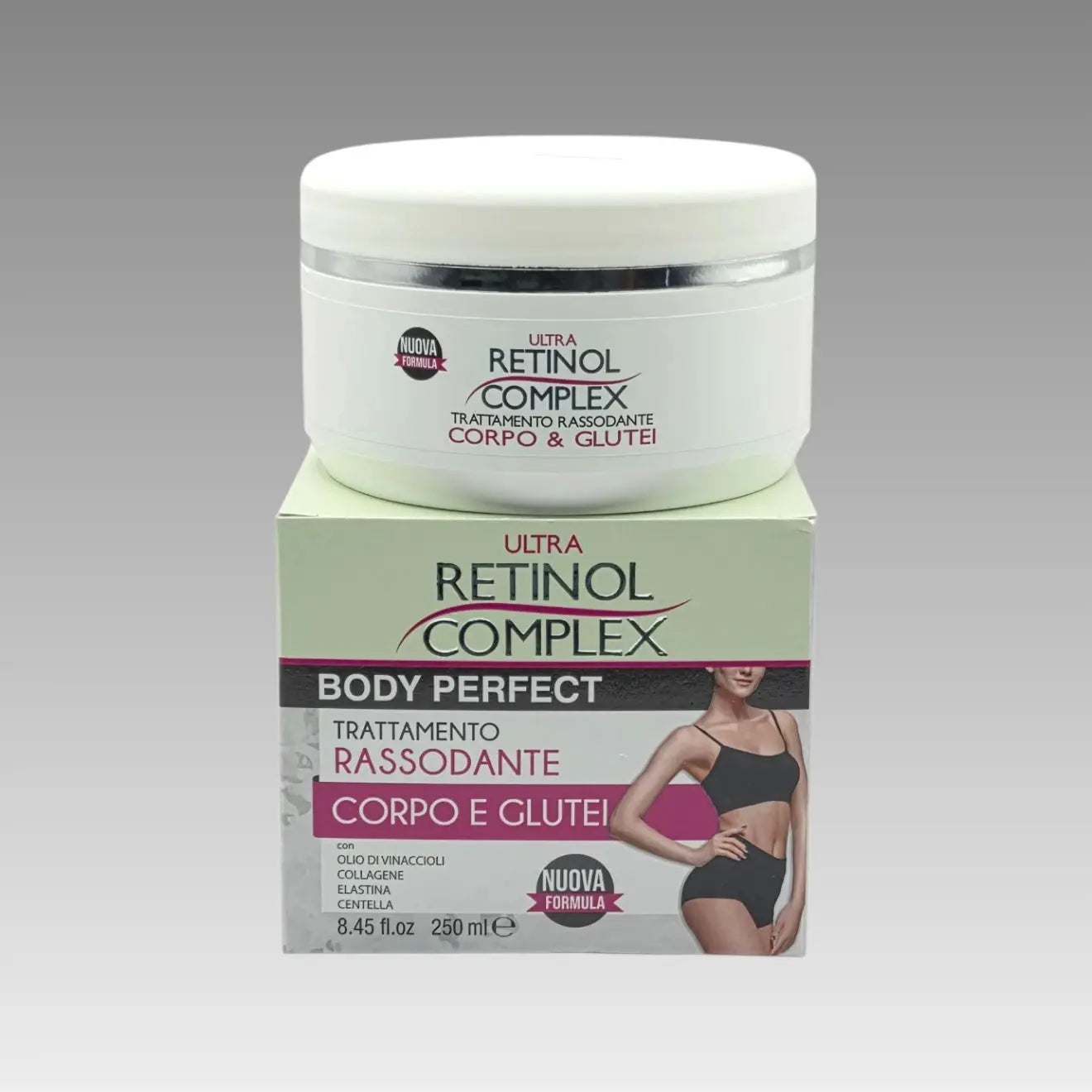 Tratamiento reafirmante para cuerpo y glúteos (250 ml)
