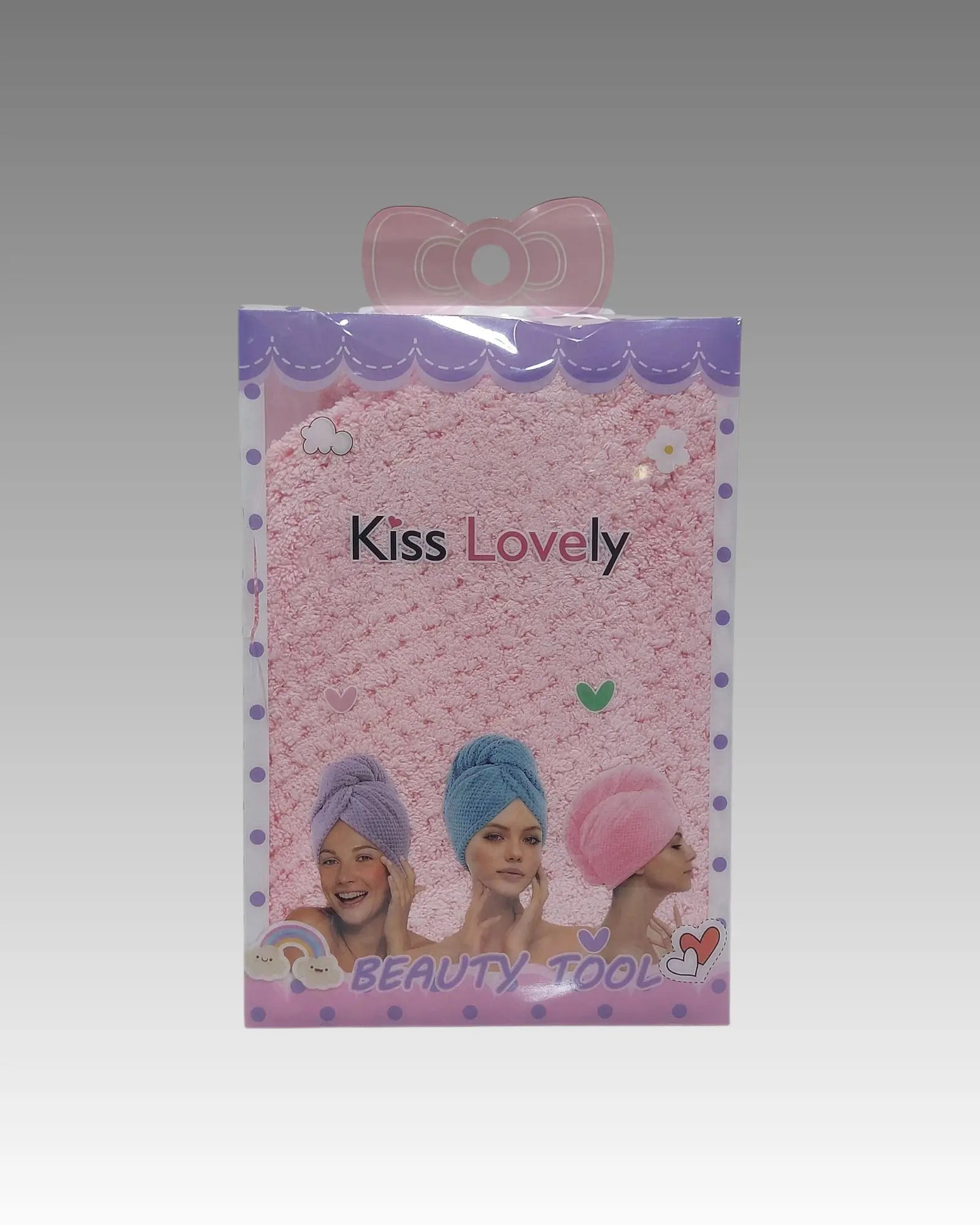Turbante de microfibra para el cabello