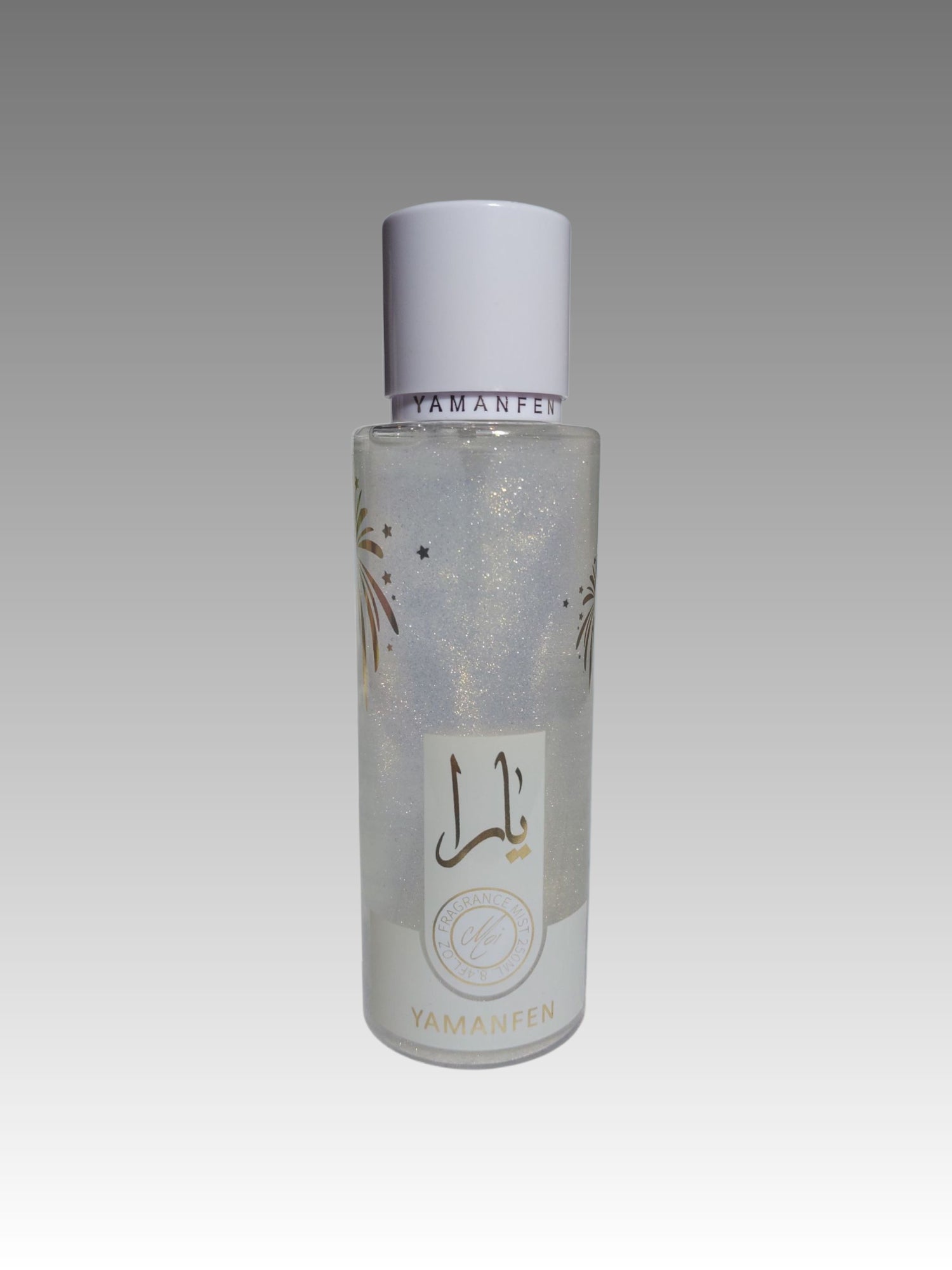 Yamanfen Acqua Profumata con Glitter White Shimmer Splendi