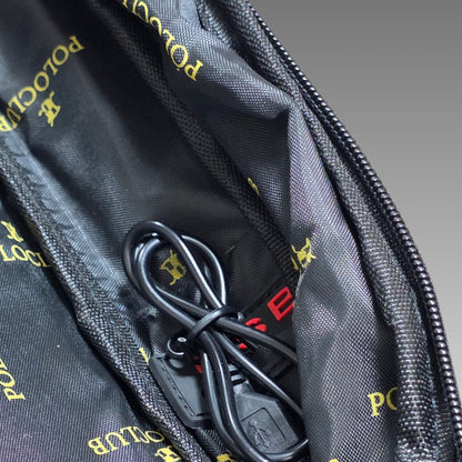 Zaino Da Viaggio Con USB POLOCLUB Splendi